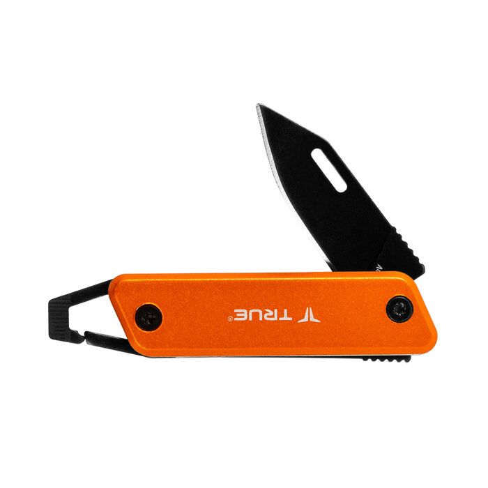 True Utility True Utility Modern Keychain Knife Orange