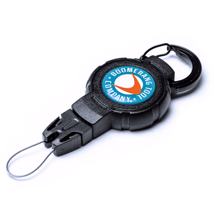 Boomerang Boomerang Équipement rétractable Tether Medium Carabiner