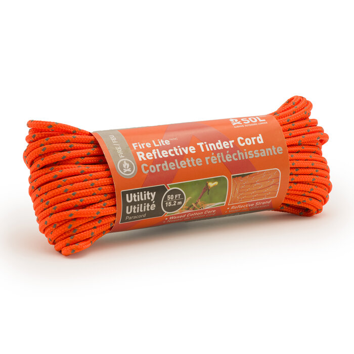 Sol Sol Fire Lite Tinder Utilitycord 15,2 m