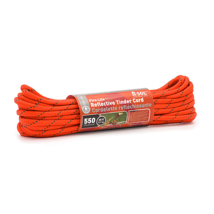 Sol Sol Fire Lite 550 Tinder Paracord 9.1 m