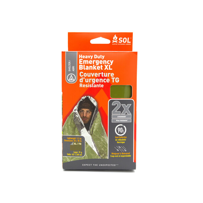Sol Sol Thermal Emergency Couverture XL