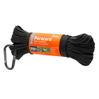 Sol Sol 550 Paracord 30,5 m Carabiner