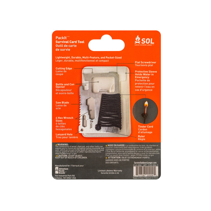 Sol Sol Packit Multitool