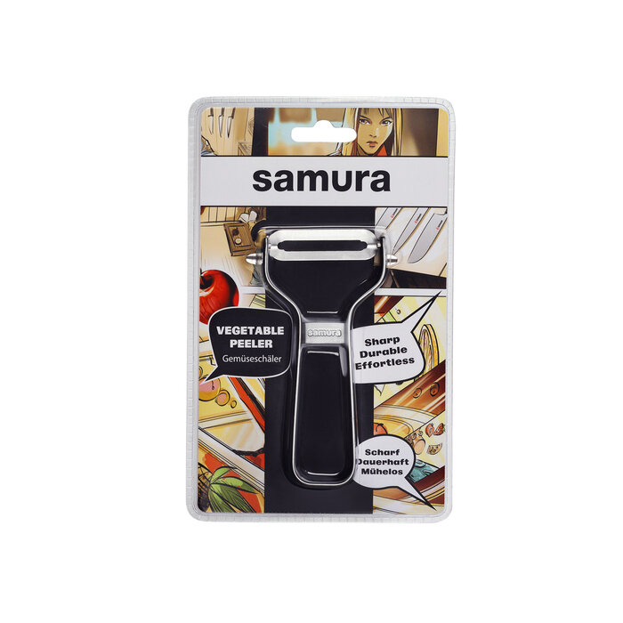 Samura Samura Peeler en acier inoxydable droit