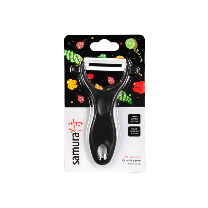 Samura Samura ceramic peeler black