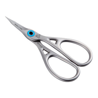 Premax Premax Ringlock Blue Manicureschaar bent 9.5cm