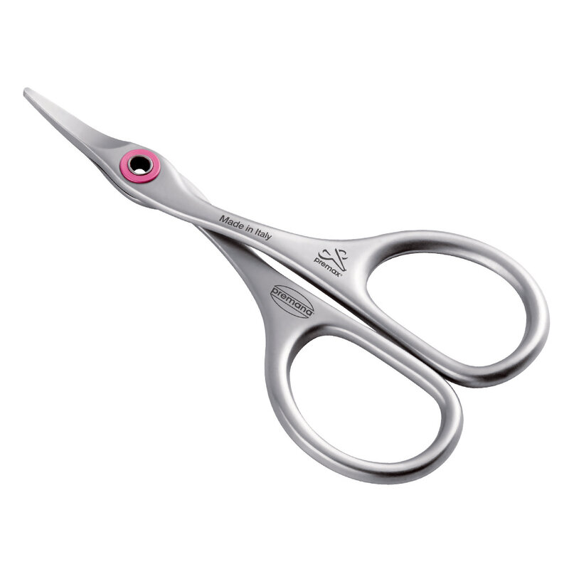 Premax Premax Ringlock Pink Babynagelschaar gebogen 9,5cm