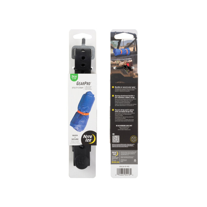 Nite Ize Nite Ize GearPro Utility Strap Black 61cm