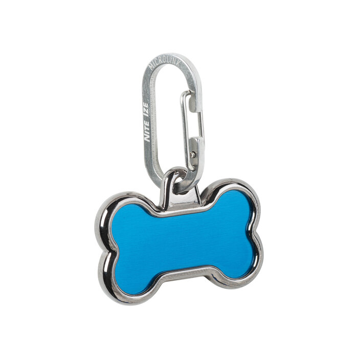 Nite Ize Nite Ize MicroLink Pet Tag Karabijnhaak 2-Pack Zilver