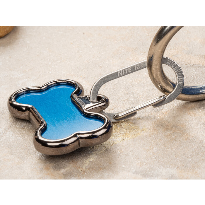 Nite Ize Nite Ize Microlink Pet Tag Carabiner 2-Pack Silber