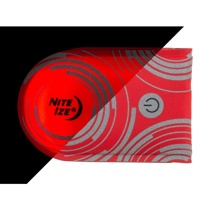 Nite Ize Nite Ize TagLit Oplaadbare Veiligheidslamp Rood