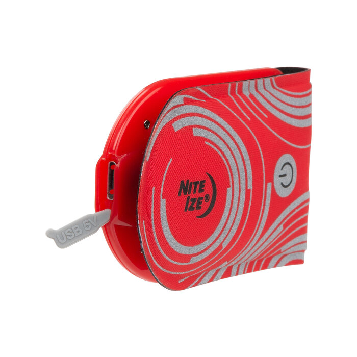 Nite Ize Nite Ize TagLit Oplaadbare Veiligheidslamp Rood