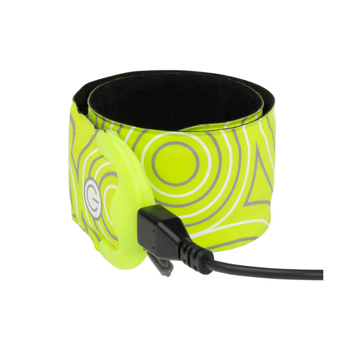 Nite Ize Nite Ize SlapLit Oplaadbare Veiligheids Armband Geel