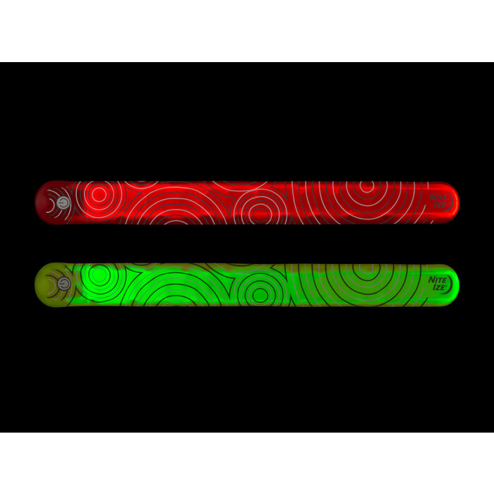 Nite Ize Nite ize Slaplit Bracelet de sécurité rechargeable rouge