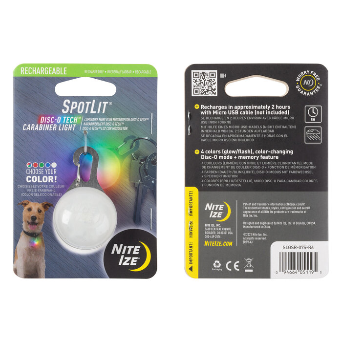 Nite Ize Nite Ize Spotlit Kragenlampe wiederaufladbare Disco