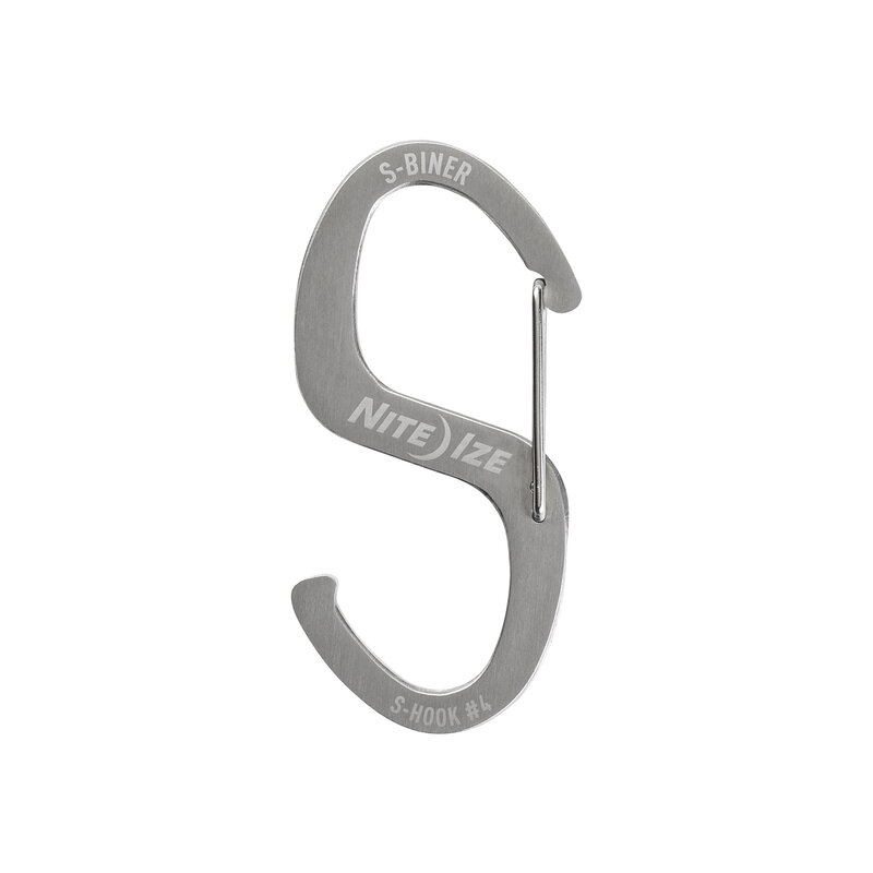 Nite Ize Nite Ize S-Biner Hook N Hold Karabijnhaak Zilver
