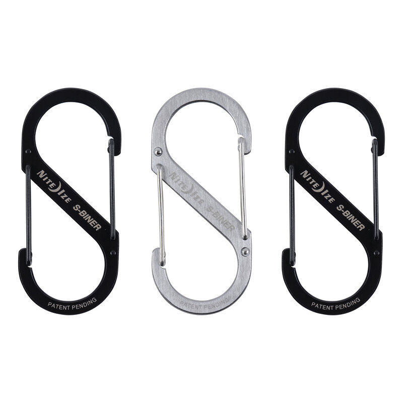Nite Ize Nite Ize S-Biner Karabijnhaak 3-Pack Asorti #2