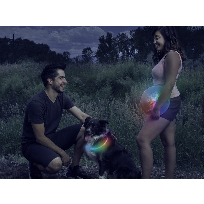 Nite Ize Nite ize nitehowl LED collar rechargeable disco