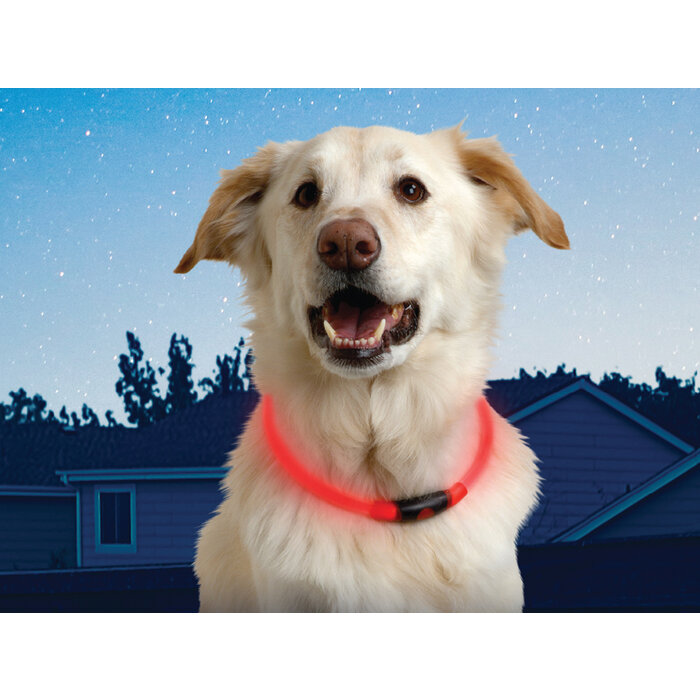 Nite Ize Nite Ize NiteHowl LED Halsband Rood
