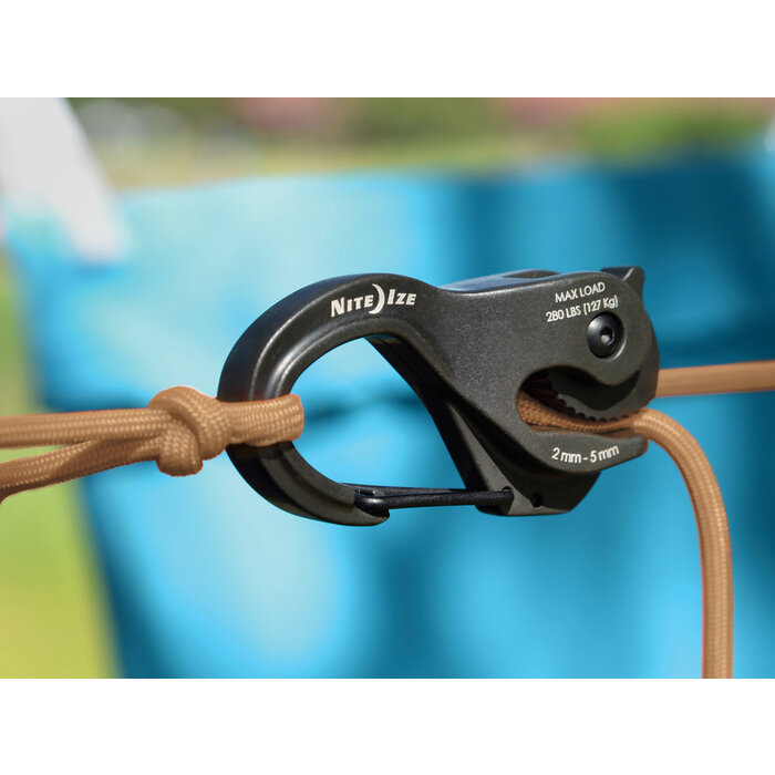 Nite Ize Nite Ize Camjam XT Spanhaak Black with Coyote Cord S
