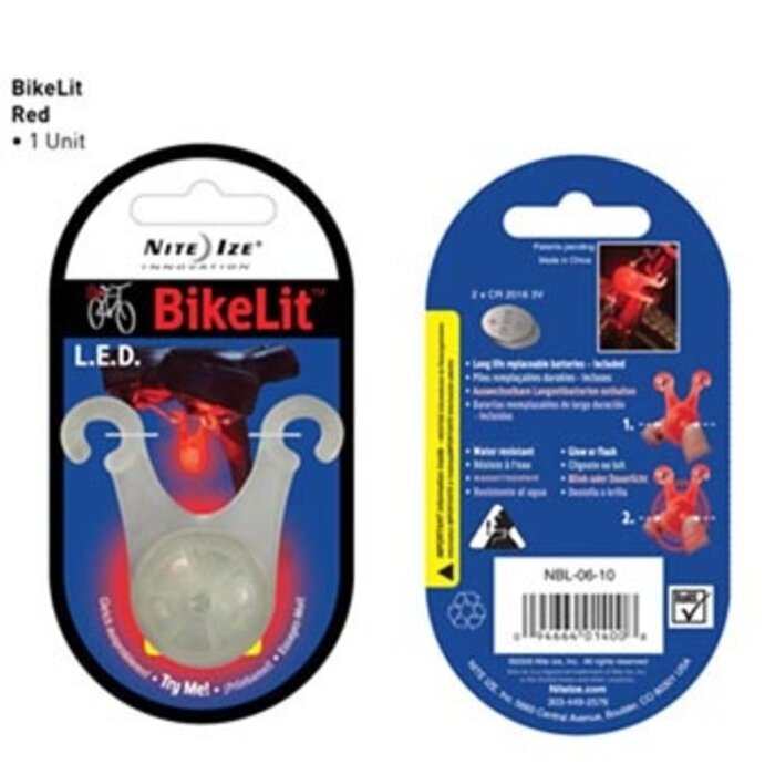 Nite Ize Nite Ize Bikelit Bicycle Lampe rot