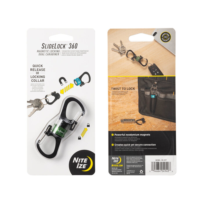 Nite Ize Nite ize karabiner slidelock 360 grün