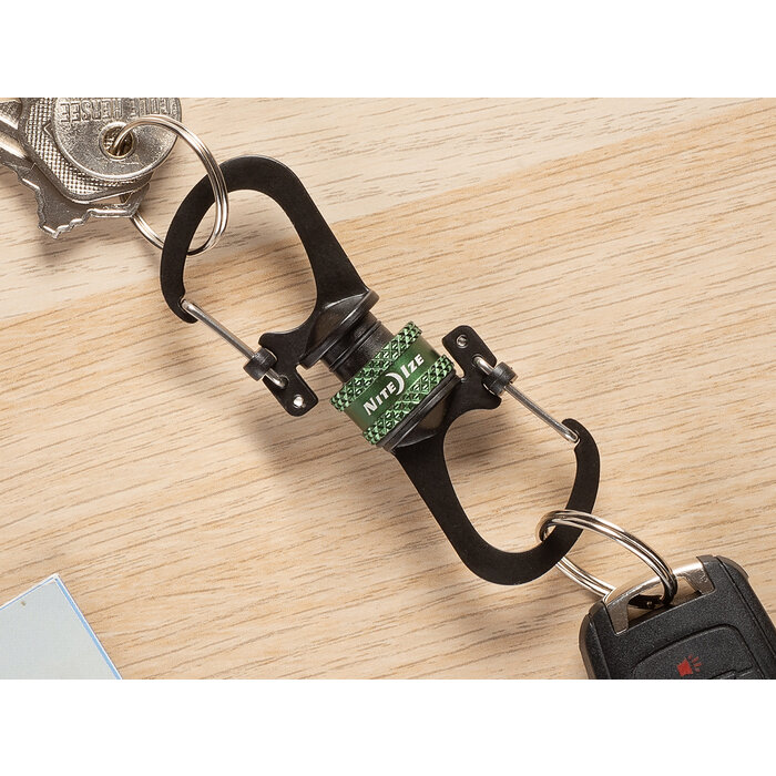 Nite Ize Nite ize karabiner slidelock 360 grün