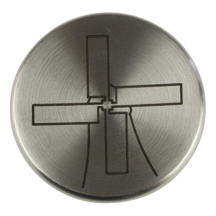 The Windmill The Windmill - Stainless steel Lid knob large