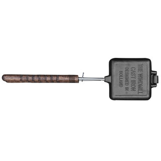 The Windmill Sandwich Iron - Cast Iron - Short Handles