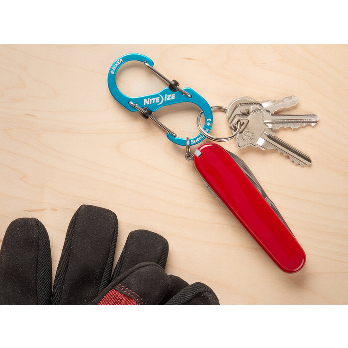 Nite Ize Nite IZE S-Biner Karabiner Slidelock Aluminum 3-pack