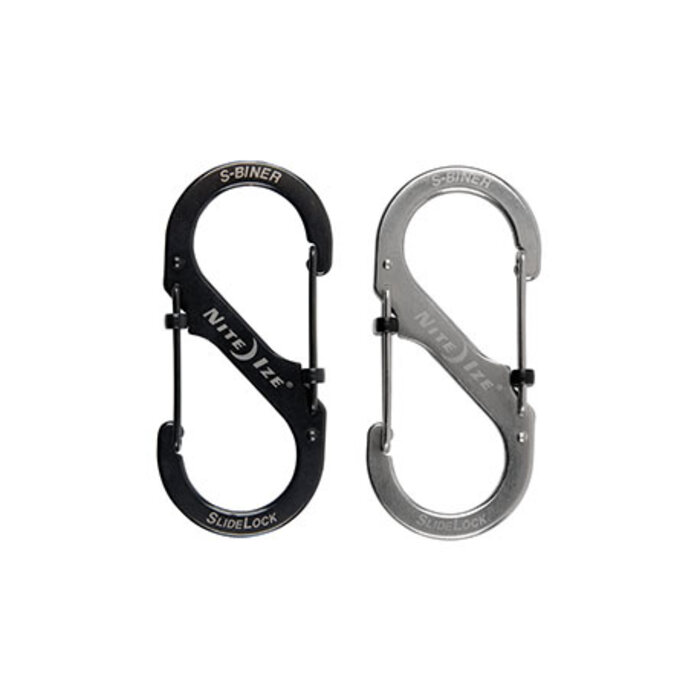 Nite Ize Nite Ize S-Biner Karabiner Slidelock Silber #2