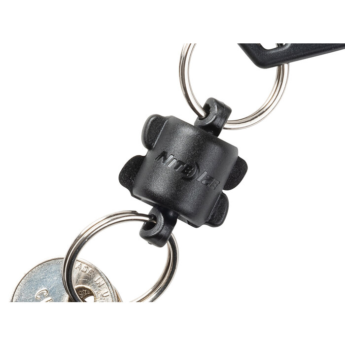 Nite Ize Nite ize Keyring 360 MANNET CONNECTEUR NOIR