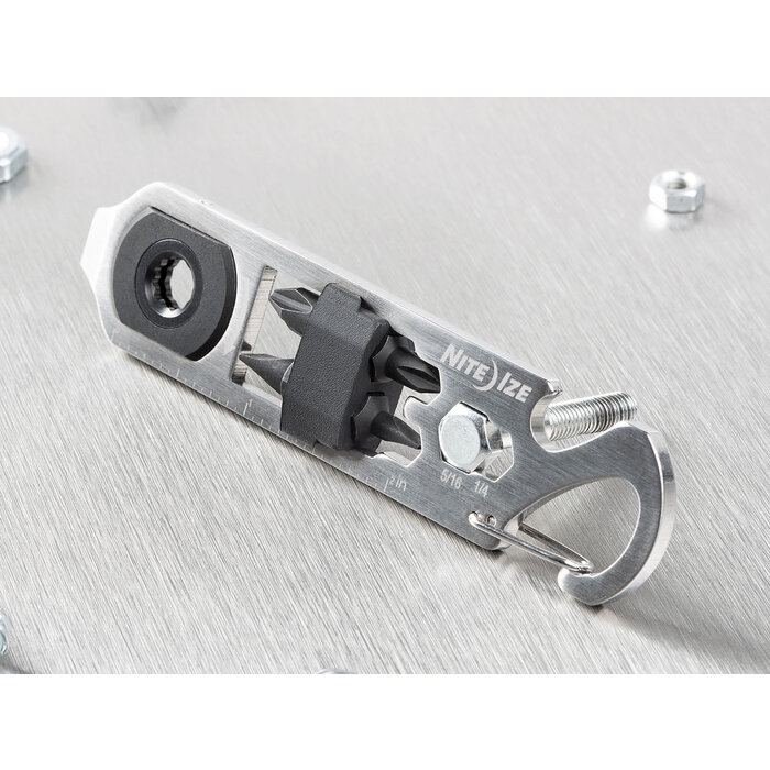 Nite Ize Nite Ize DoohicKey Ratchet Multitool Zilver