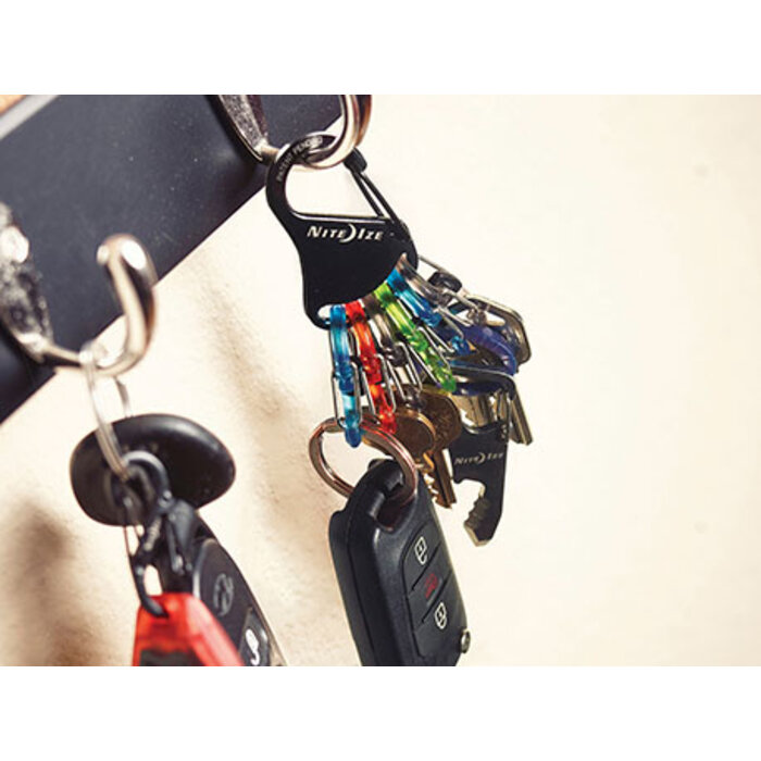 Nite Ize Nite ize Keyrack Locker Key Holder S-Biner Black