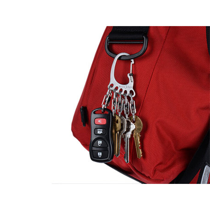 Nite Ize Nite ize Bigfoot Locker Key Hateder Silver