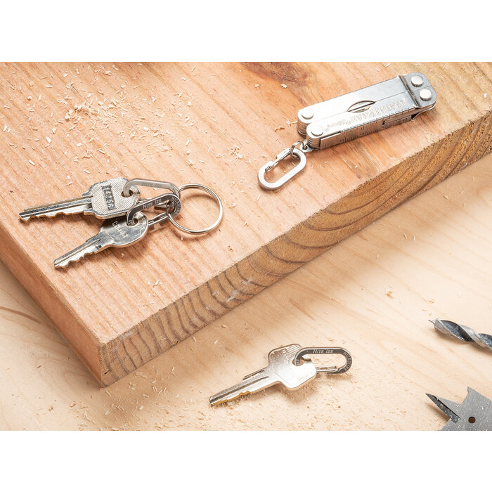 Nite Ize Nite Ize Microlink Karabiner 4-Pack Silber