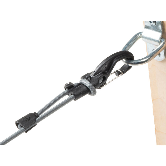 Nite Ize Nite Ize KnotBone Bungee Spanhaak Zwart 71CM