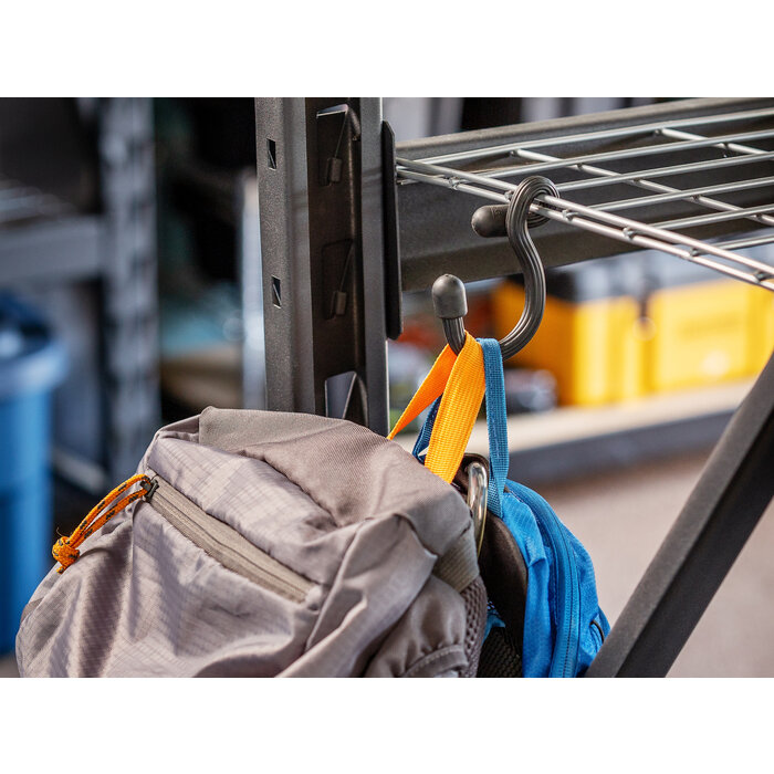 Nite Ize Nite Ize Gear Tie S-Hook Allesbinder Zwart