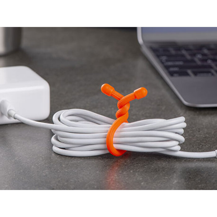 Nite Ize Nite Ize Gear Tie Kabelbinder 2-pack Oranje 15CM