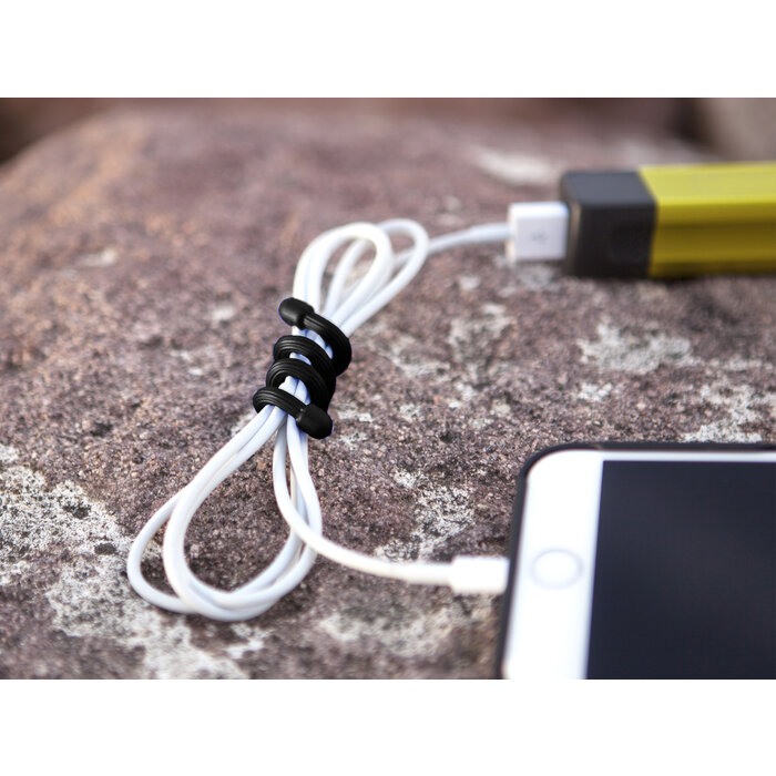 Nite Ize Nite ize gear tie cablebinder 2-pack black 15 cm