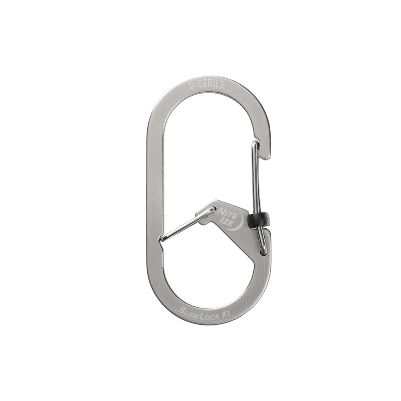 Nite Ize Nite Ize G-Series Karabijnhaak Slidelock Zilver #3