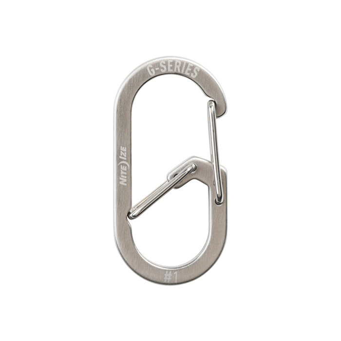 Nite Ize Nite ize g-series karabiner 2-pack argent # 1