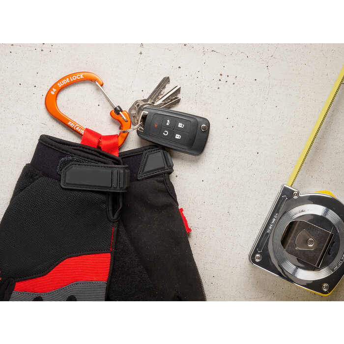 Nite Ize Nite Ize Karabiner Slidelock Aluminum Orange #4