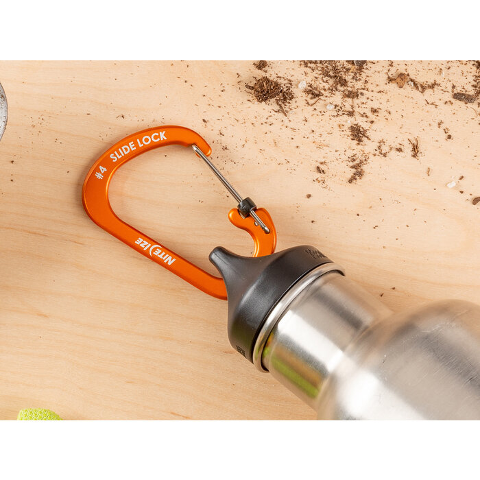 Nite Ize Nite Ize Karabiner Slidelock Aluminium Orange #4