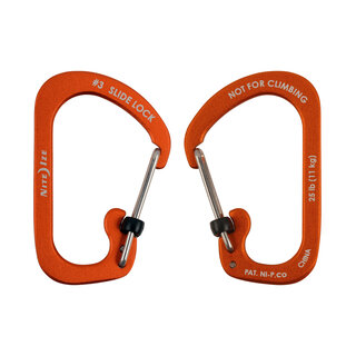Nite Ize Nite Ize Karabijnhaak Slidelock Aluminium Oranje #3
