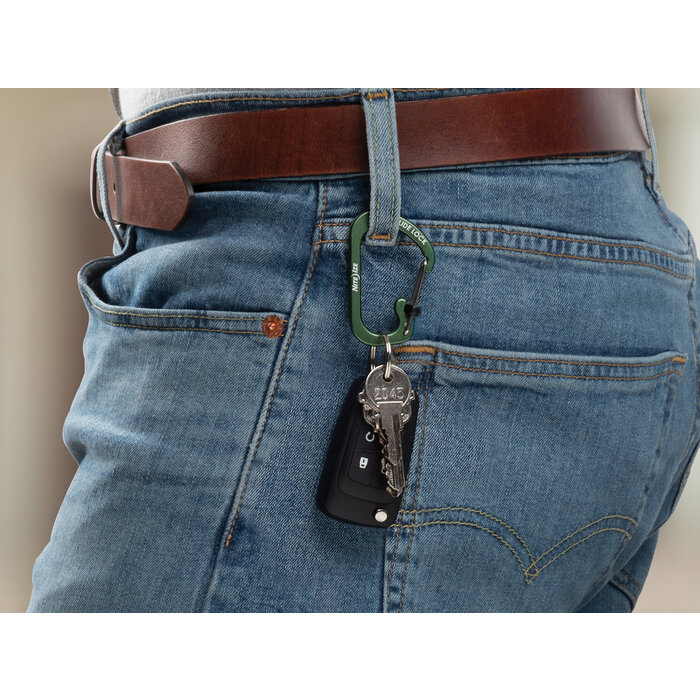 Nite Ize Nite ize karabiner slidelock aluminium vert # 3