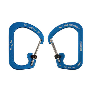 Nite Ize Nite Ize Karabiner Slidelock Aluminium Blue #3