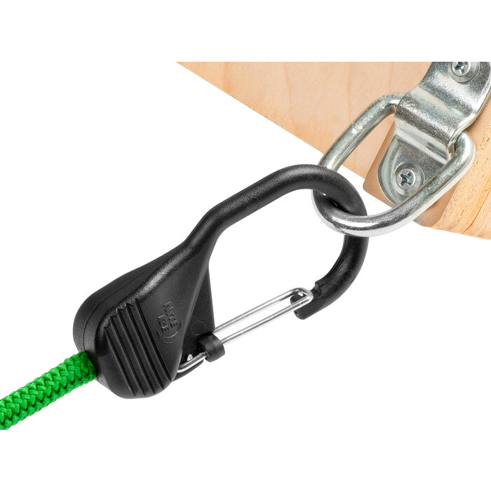 Nite Ize Nite Ize Bungee Karabijnhaak Slidelock Groen L