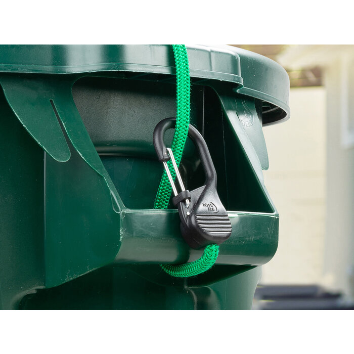 Nite Ize Nite ize bungee carabiner slidelock grün l