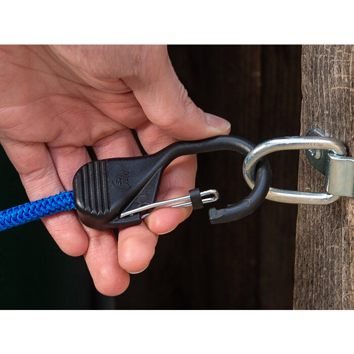 Nite Ize Nite ize bungee carabiner slidelock blau m